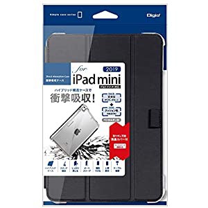 Digio2 iPad mini 2019 / iPad mini4 用 衝撃吸収ケース ブラック TBC-IPM1902BK(中古品)