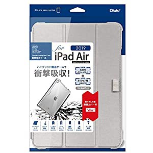 Digio2 iPad Air 2019 / iPad Pro 10.5 用 衝撃吸収ケース シルバー TBC-IPA1902SL(中古品)