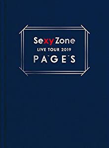 Sexy Zone LIVE TOUR 2019 PAGES(初回限定盤Blu-ray)（特典なし）(中古品)