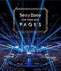 Sexy Zone LIVE TOUR 2019 PAGES(通常盤Blu-ray)（特典なし）(中古品)