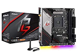 ASRock マザーボード X570 Phantom Gaming-ITX/TB3 AMD Ryzen5000シリーズ CPU(Soket AM4) X570 Mini-ITX 【国内正規品】(中古品