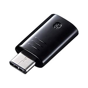 サンワサプライ Bluetooth 4.0 USB Type-Cアダプタ(class1) MM-BTUD45(中古品)