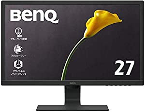 BenQ モニター ディスプレイ GL2780 27インチ/フルHD/TN/1ms/75Hz/輝度自動調整/ブルーライト軽減/フリッカーフリー/HDMI/D-sub/