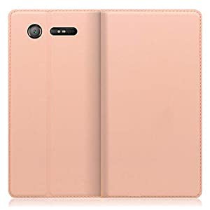 LOOF SKIN Slim Xperia XZ1 / SO-01K / SOV36 ケース 手帳型 カバー 極薄 ベルト無し カード収納 カードポケット 薄い 軽い スタ