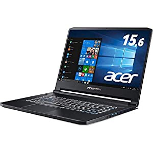 Acer（エイサー） 15.6型ノートパソコン Predator Triton 500 アビサルブラック（i7/16GB/512GB/2070） PT515-51-A76Y7(中古品)