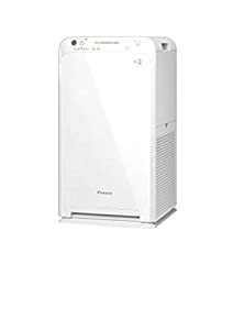 ダイキン 空気清浄機（25畳まで ホワイト）DAIKIN ストリーマ空気清浄機 MC55W-W(中古品)