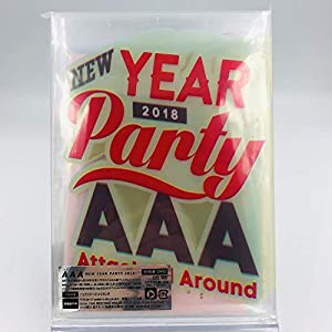 AAA NEW YEAR PARTY 2018(DVD)(スマプラ対応) 初回盤特殊スリーブ仕様 ポストカード付き(中古品)