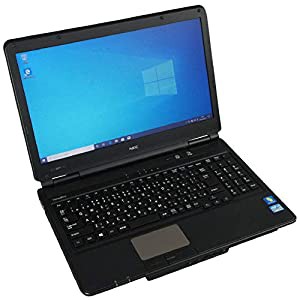 中古パソコン Windows10 ノート 一年保証 NEC VK26MX-F Core i5 3320M 2.6(〜最大3.3)GHz MEM:8GB HDD:720GB SSD:16GB DVD-ROM  