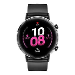 HUAWEI(ファーウェイ) Watch GT2 42mm Sports スマートウォッチ 血中酸素レベル測定 GPSみちびき対応 ナイトブラック 【日本正規