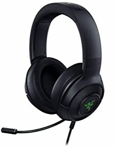 Razer Kraken X USB ゲーミングヘッドセット バーチャル7.1ch 軽量 ノイズキャンセリングマイク USB接続 【日本正規代理店保証品