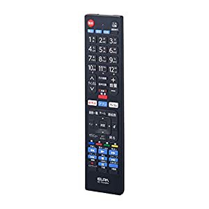 エルパ (ELPA) テレビリモコン パナソニック用 (RC-TV019PA) ビエラ用/テレビ リモコン 汎用/設定不要(中古品)