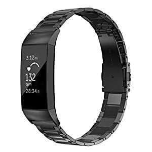 【Amazon限定ブランド】?Fitbit Charge3バンド/Fitbit Charge4バンド フィットビット チャージ3 バンド Wearlizer fitbit charg
