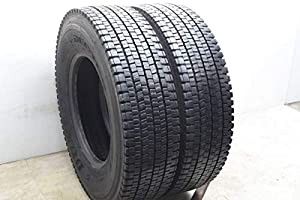 中古 スタッドレスタイヤ2本セット 12R22.5 16P.R ダンロップ スタッドレスのみ K22638(中古品)