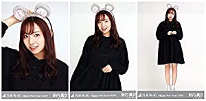 乃木坂46 WebShop限定 2020年1月度月間ランダム生写真 干支 子 3種コンプ 新内眞衣(中古品)