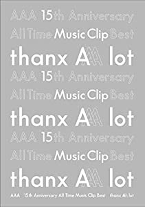 【メーカー特典あり】AAA 15th Anniversary All Time Music Clip Best -thanx AAA lot-(DVD3枚組)(ポストカード付き)(中古品)