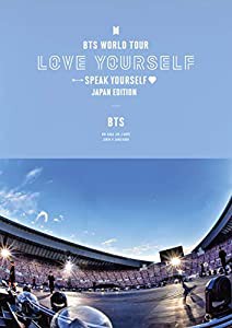 BTS WORLD TOUR 'LOVE YOURSELF: SPEAK YOURSELF' - JAPAN EDITION(通常盤)[Blu-ray](中古品)