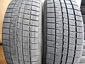 E125 215/55R17 冬2本セット スタッドレス 215/55-17 215-55-17 NANKANG CORSAFA エスティマ オデッセイ クラウン(中古品)