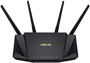 【Amazon.co.jp限定】 ASUS WiFi 無線 ルーター WiFi6 2402+574Mbps v6プラス対応デュアルバンド RT-AX3000 メッシュ機能付 3階 