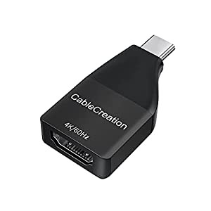 CableCreation USB C - HDMIアダプター HDR 4K/60Hz付き USB C - HDMIコンバーター Thunderbolt 3 MacBook/MacBook Pro 2019/201