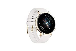 HUAWEI(ファーウェイ) Watch GT2 42mm スマートウォッチ 血中酸素レベル測定 GPSみちびき対応 フロスティーホワイト 【日本正規 