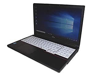 富士通 LIFEBOOK A574/MX (FMVA1002CP) Windows10 Pro 64bit 中古ノートパソコン 15.6インチ テンキー Core i3-4000M 2.4GHz/4GB