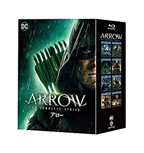 ARROW/アロー ブルーレイ コンプリート・シリーズ (32枚組 + インベージョン 最強ヒーロー外伝 DVD DISC付) [Blu-ray](中古品)