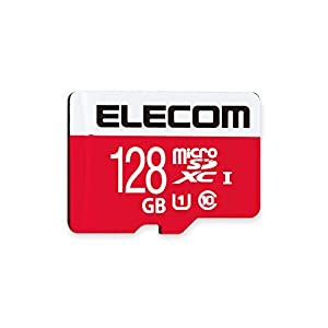 エレコム microSDXCカード 128GB UHS-I U1 Class10 NINTENDO SWITCH検証済 GM-MFMS128G(中古品)