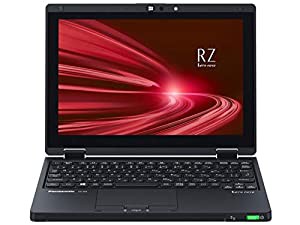 パナソニック ノートパソコン(LTE対応) Let''s note RZシリーズ ブラック CF-RZ8HFMQR(中古品)