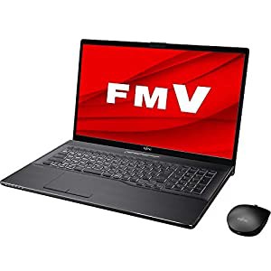 富士通 FMV LIFEBOOK NH90/E2 ブライトブラック - 17.3型 ハイスペック ノートパソコン［Core i7 / メモリ 8GB / SSD 256GB+HDD 