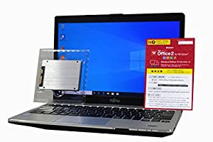 ノートパソコン 【Office搭載】 SSD 256GB (新 品 換 装) 2016年製 富士通 LIFEBOOK S936 S Series 第6世代 Core i5 6300U FullH