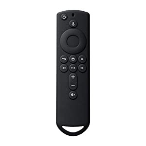 エレコム リモコンカバー 【 Fire TV Stick 4K / Fire TV(第3世代)/ Fire TV Cube 用】 Alexa対応音声認識リモコン用 シリコンカ