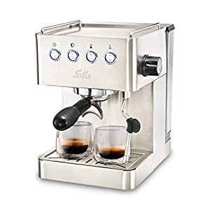 ソリス バリスタ グラングストー（Solis Barista Gran Gusto）エスプレッソマシン シルバー SK1014(中古品)