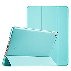 ProCase iPad Mini 5 7.9" (2019)ケース スマート 超スリム スタンド フォリオ保護ケース 半透明フロスト バックカバー 対応端末