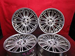 ホイール 4本 WALD 20×10J 9J 5穴114.3 +21 +18 ハブ径 67◆3633H 【20インチ 中古ホイール】(中古品)