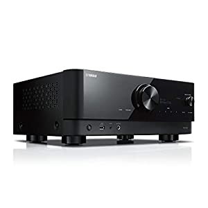 ヤマハ AVレシーバー RX-V6A(B) 7.1ch Dolby Atmos/DTS:X/4K120Hz/Amazon Music/Amazon Alexa/ 黒鏡面仕上げのシンプルデザイン 