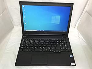 【中古】 NEC VersaPro タイプVX VK24M/X-T PC-VK24MXZGT ノートパソコン Core i5 6300U 2.4GHz メモリ8GB SSD240GB DVDスーパー