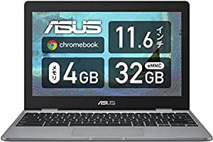 ASUS Chromebook クロームブック C223NA ノートパソコン(11.6インチ, 999グラム, 約11.3時間/ Celeron N3350/4GB, 32GB/Webカメ 