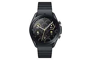 Galaxy Watch3 45mm Titan/ブラック [Galaxy純正 国内正規品]SM-R840NTKAXJP(中古品)