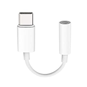 Miuphro USB Type C to 3.5mm 音声変換ケーブル 【タイプC端子を3.5mmステレオミニ端子に変換する】 通話/音楽/リモコン Type-C 