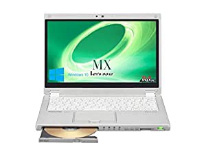 中古ノートパソコン Microsoft Office2019搭載 Win10 【CF-MX5】 Core i5 -6300U 2.40 GHz,【第6世代】 大容量 4 GB メモリ, 128