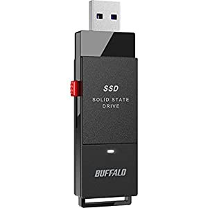 バッファロー SSD 外付け 500GB 超小型 コンパクト ポータブル PS5/PS4対応(メーカー動作確認済) USB3.2Gen1 ブラック SSD-PUT50