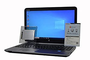 ノートパソコン 【Office搭載】 SSD 512GB (新 品 換 装) HP ProBook 450 G2 第4世代 Celeron 2957U HD 15.6インチ 4GB/512GB/DV