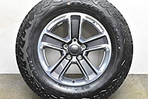 中古 タイヤホイール 1本セット 18インチ 7.5J 44.45 255/70R18 113T Jeep純正 製ホイール A32434(中古品)