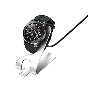 PINHEN For Samsung Galaxy Watch3 / Galaxy Watch Active2/1 充電器 腕時計 アルミ合金充電器 充電スタンド チャージャー 150cm