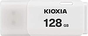 KIOXIA(キオクシア) 旧東芝メモリ USBフラッシュメモリ 128GB USB2.0 日本製 国内正規品 Amazon.co.jpモデル KLU202A128GW(中古 