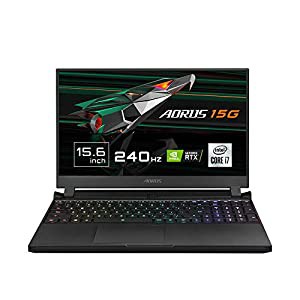 【2年国内保証】GIGABYTE AORUS 15 IPSレベル 240HZパネル採用ゲーミングノート/Microsoft Azure AI/15.6インチ/日本語配列 (240