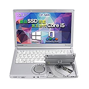 【中古パソコン】国産大手メーカー CF-SX4 第五世代Core i5 5200U 2.4GHz 【MS Office搭載】【Win 10搭載】32GBUSB メモリ付属 /