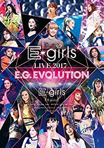 【Amazon.co.jp限定】E-girls LIVE 2017 ~E.G.EVOLUTION~(Blu-ray3枚組)(ビジュアルシート付き)(中古品)