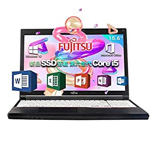 【中古パソコン】インテル第6世代Core i5 6200U プロセッサー　国産大手メーカーA576シリーズ　 2.3GHz【MS Office 2016搭載】【