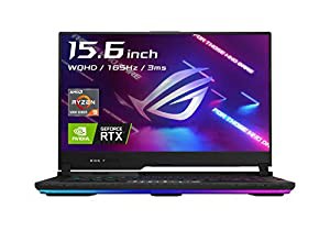 ASUS ゲーミングノートパソコン ROG Strix SCAR 15 G533QS(Ryzen9 5900HX プロセッサー/32GB・2TB/RTX 3080 Laptop GPU/WQHD/165